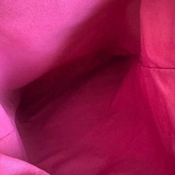 GUCCI Reversible Fuchsia and Cream Canvas Tote Bag - Picture 7 of 7